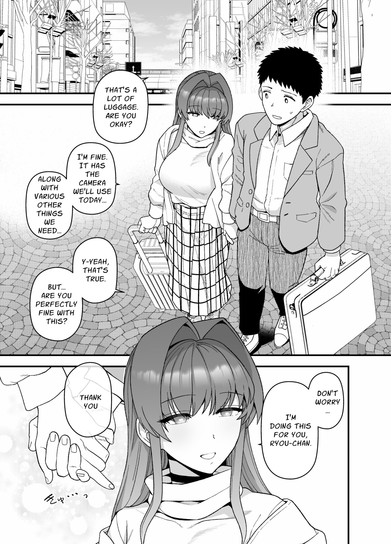 Hentai Manga Comic-Cuckold Trial: My girlfriend cheats on me for my sake-Read-4